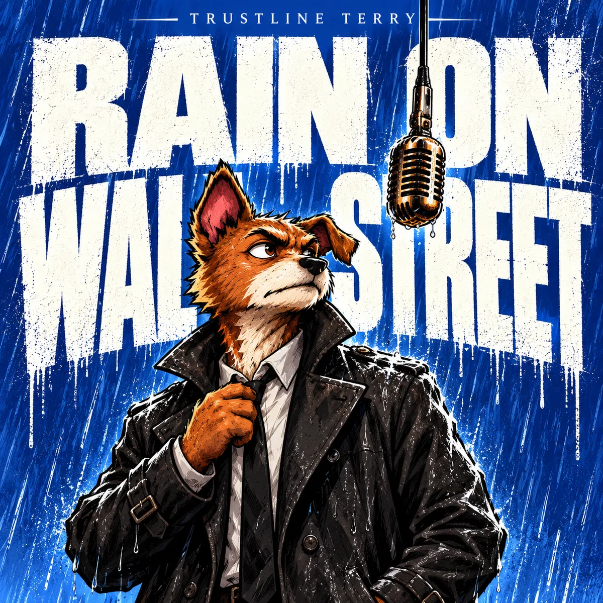 Rain on Wall Street single cover by Trustline Terry